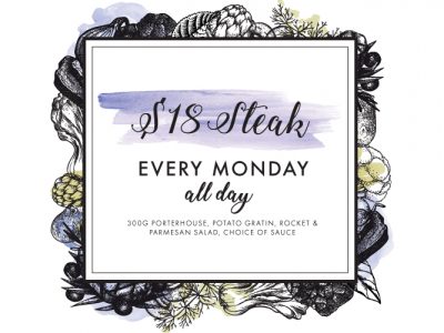Steak Night Mondays