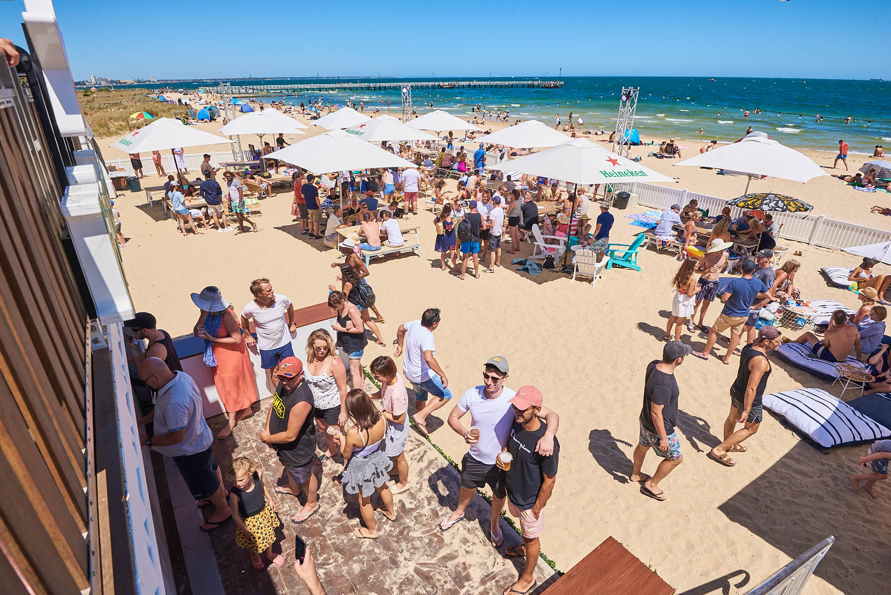 Pop Up Beach Club The Exchange