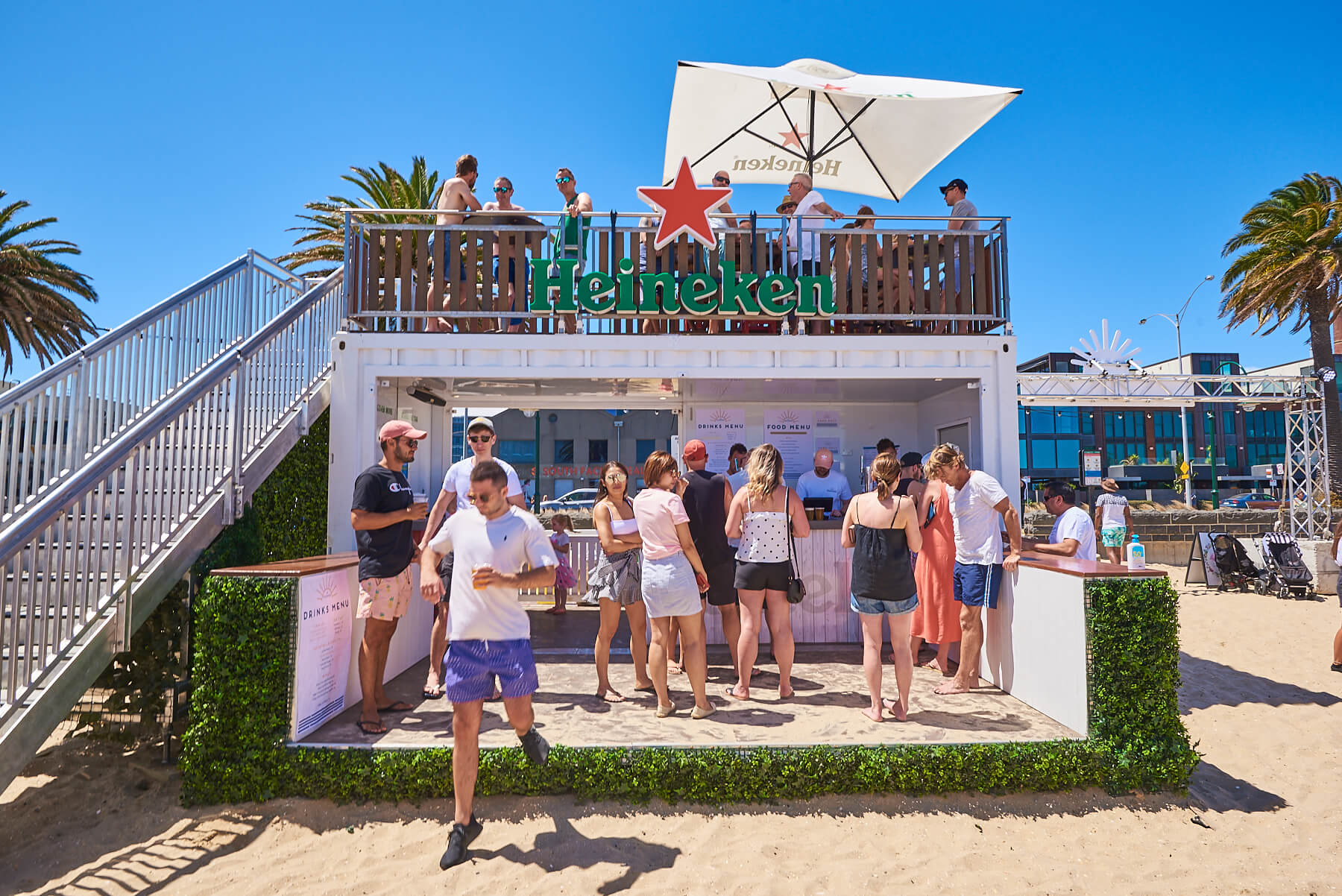 Pop Up Beach Club The Exchange