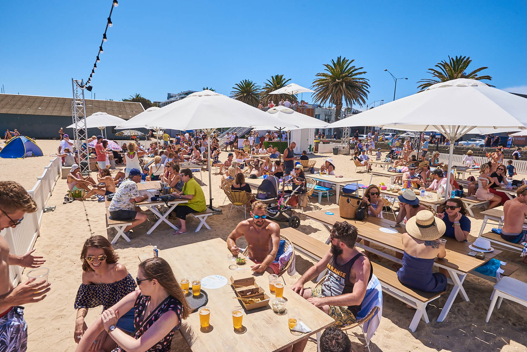 Pop Up Beach Club The Exchange